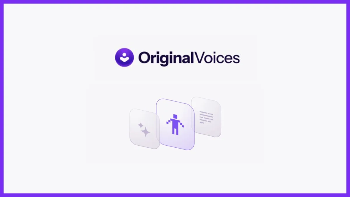 OriginalVoices raises £1M pre-seed round led by Iona Star
