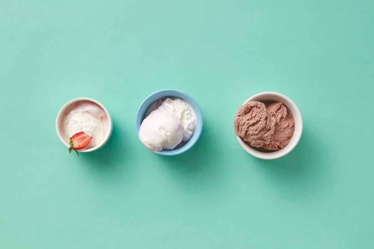 In an experiment published in 1998, people valued 7 ounces of ice cream more highly than 8 when each serving was judged separately — the smaller portion overflowed a 5-ounce cup, while the larger serving of the same ice cream sat below the rim of a 1