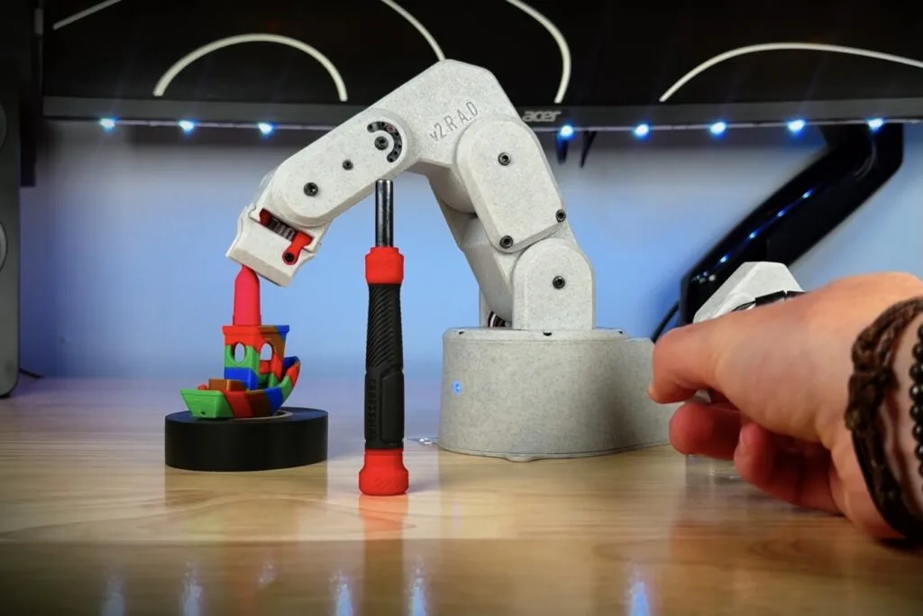 Redesigning a popular robotic arm