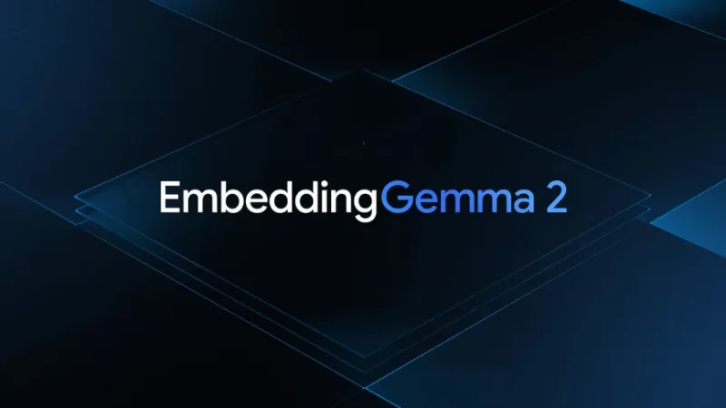 Google launches EmbeddingGemma 2, an open multimodal embedding model for devices